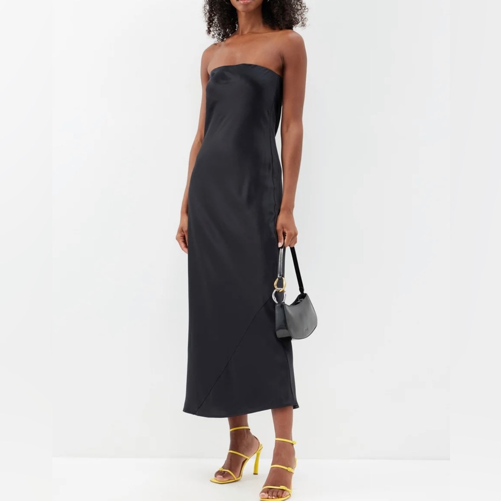NEW Reformation Joana Silk Dress Size M